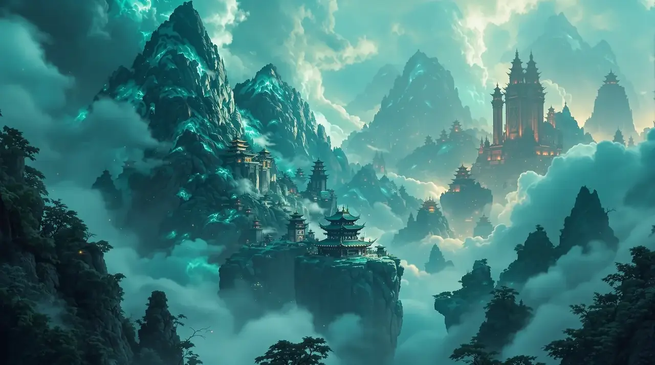 山海：归来 主视觉背景
