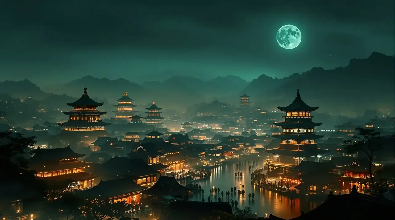 长安夜行录 主视觉背景